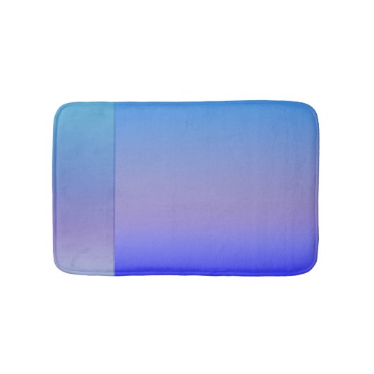 Blauschattierungen Badematte (Vorderseite)