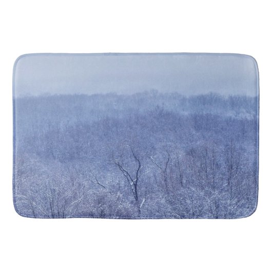 Blauschattierungen Badematte (Vorderseite)