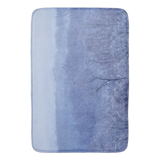 Blauschattierungen Badematte (Vorderseite Vertikal)