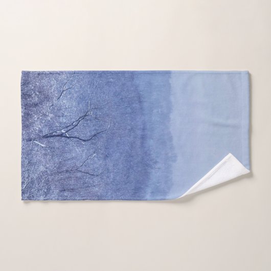 Blauschattierungen Badhandtuch Set (Handtuch)