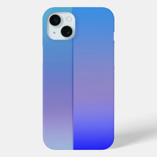 Blauschattierungen Case-Mate iPhone Hülle (Rückseite)
