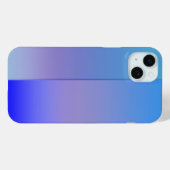 Blauschattierungen Case-Mate iPhone Hülle (Rückseite (Horizontal))