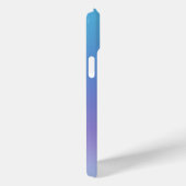Blauschattierungen Case-Mate iPhone Hülle (Rückseite / Rechts)