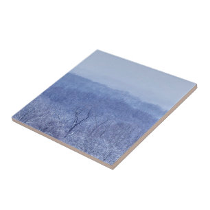 Blauschattierungen Fliese