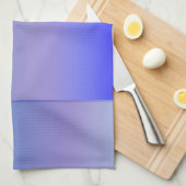 Blauschattierungen Handtuch (Viertel Falte)