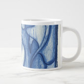 Blauschattierungen Jumbo-Tasse (Rechts)