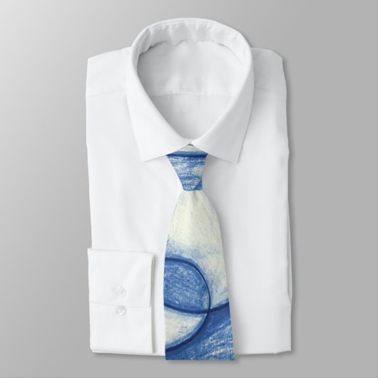 Blauschattierungen Krawatte (Gebunden)