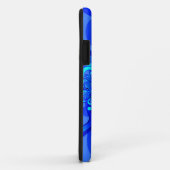 Blauschattierungen, Kunstinitiativen des modernen  Case-Mate iPhone Hülle (Hinten/Rechts)