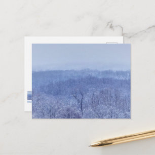 Blauschattierungen Postkarte