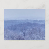 Blauschattierungen Postkarte (Vorderseite)