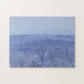 Blauschattierungen Puzzle (Horizontal)