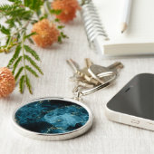 Blauschattierungen Schlüsselanhänger (Seite)