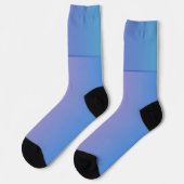 Blauschattierungen Socken (Linkes Detail)