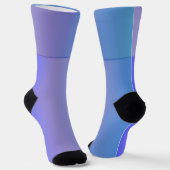 Blauschattierungen Socken (Gewinkelt)