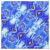 Blauschattierungen Stoff (Nahaufnahme)