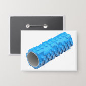 Blauschaum-Massagewalze Button (Vorderseite/Rückseite)