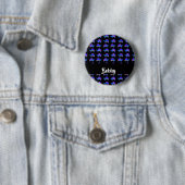 Blauschildkröten Button (Beispiel)