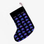 Blauschildkröten Kleiner Weihnachtsstrumpf (Rückseite (Hängend))