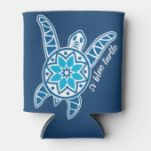 Blauschildkröten-Kreuzfahrten können kühlen Dosenkühler (Vorderseite)