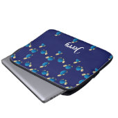 Blauschildkröten Laptopschutzhülle (Vorne Knopf)
