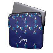 Blauschildkröten Laptopschutzhülle (Vorderseite Links)