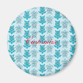 Blauschildkröten schwimmen Thunder_Cove Magnet (Vorne)