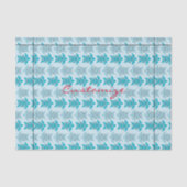 Blauschildkröten schwimmen Thunder_Cove Seidenpapier (Vorderseite)