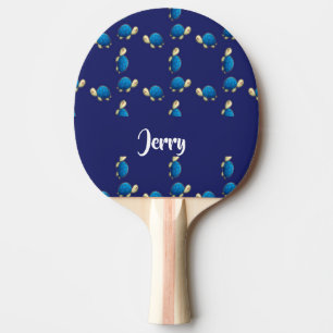 Blauschildkröten Tischtennis Schläger