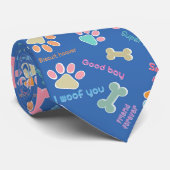 Blauschimmelfibel Krawatte (Gerollt)