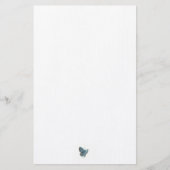 Blauschmetterling Briefpapier (Vorderseite)