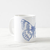 Blauschmetterling Kaffeetasse (Vorderseite Links)