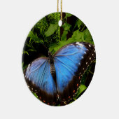 Blauschmetterling Keramik Ornament (Rechts)