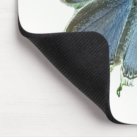 Blauschmetterling Mousepad (Ecke)