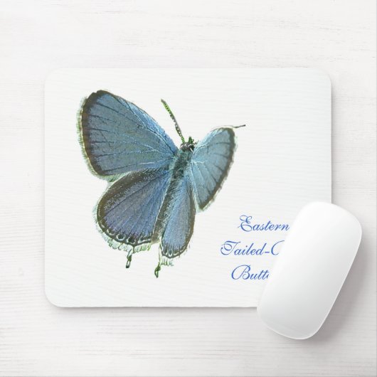Blauschmetterling Mousepad (Mit Mouse)