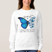 Blauschmetterling-Sweatshirts, Inspirationsartikel Sweatshirt (Vorderseite)