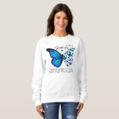 Blauschmetterling-Sweatshirts, Inspirationsartikel Sweatshirt (Vorne ganz)