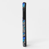 Blauschmetterlinge Case-Mate iPhone Hülle (Hinten/Links)