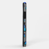 Blauschmetterlinge Case-Mate iPhone Hülle (Hinten/Rechts)