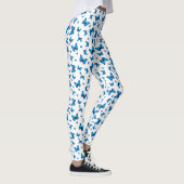 Blauschmetterlinge Leggings (Rechts)