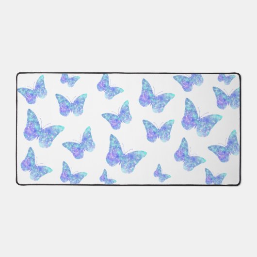 Blauschmetterlinge Schreibtischunterlage (Vorderseite)