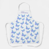 Blauschmetterlinge Schürze (Vorderseite)