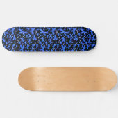 Blauschmetterlinge Skateboard (Horizontal)