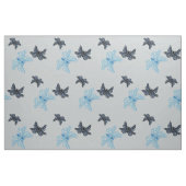 Blauschmetterlinge Stoff (Fat Quarter (45,7 x 55,9 cm))