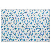 Blauschmetterlinge Stoff (Fat Quarter (45,7 x 55,9 cm))