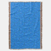 Blauschmetterlinge und Glockenblume, Blume, Decke (Vorderseite Vertikal)