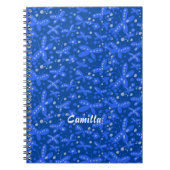 Blauschmetterlingsheft Notizblock (Vorderseite)