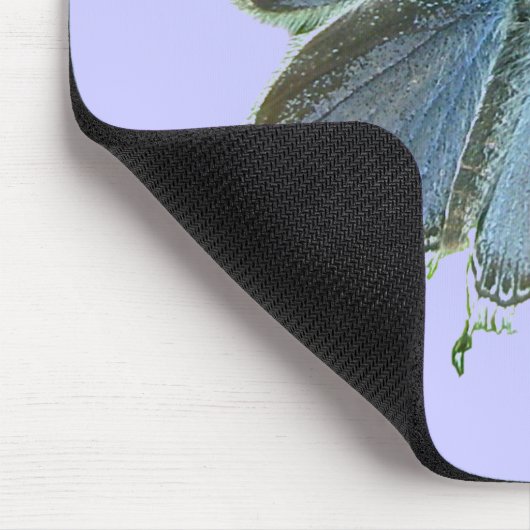 Blauschmetterlingsmousepad Mousepad (Ecke)