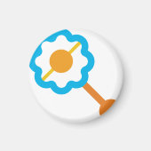 Blauschnäpper Magnet (Vorne)