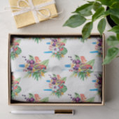 Blauschnecken mit Blätter Seidenpapier (Geschenk)