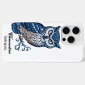 Blauschneeauge Holzschnitzerei Case-Mate iPhone Hülle (Rückseite (Horizontal))